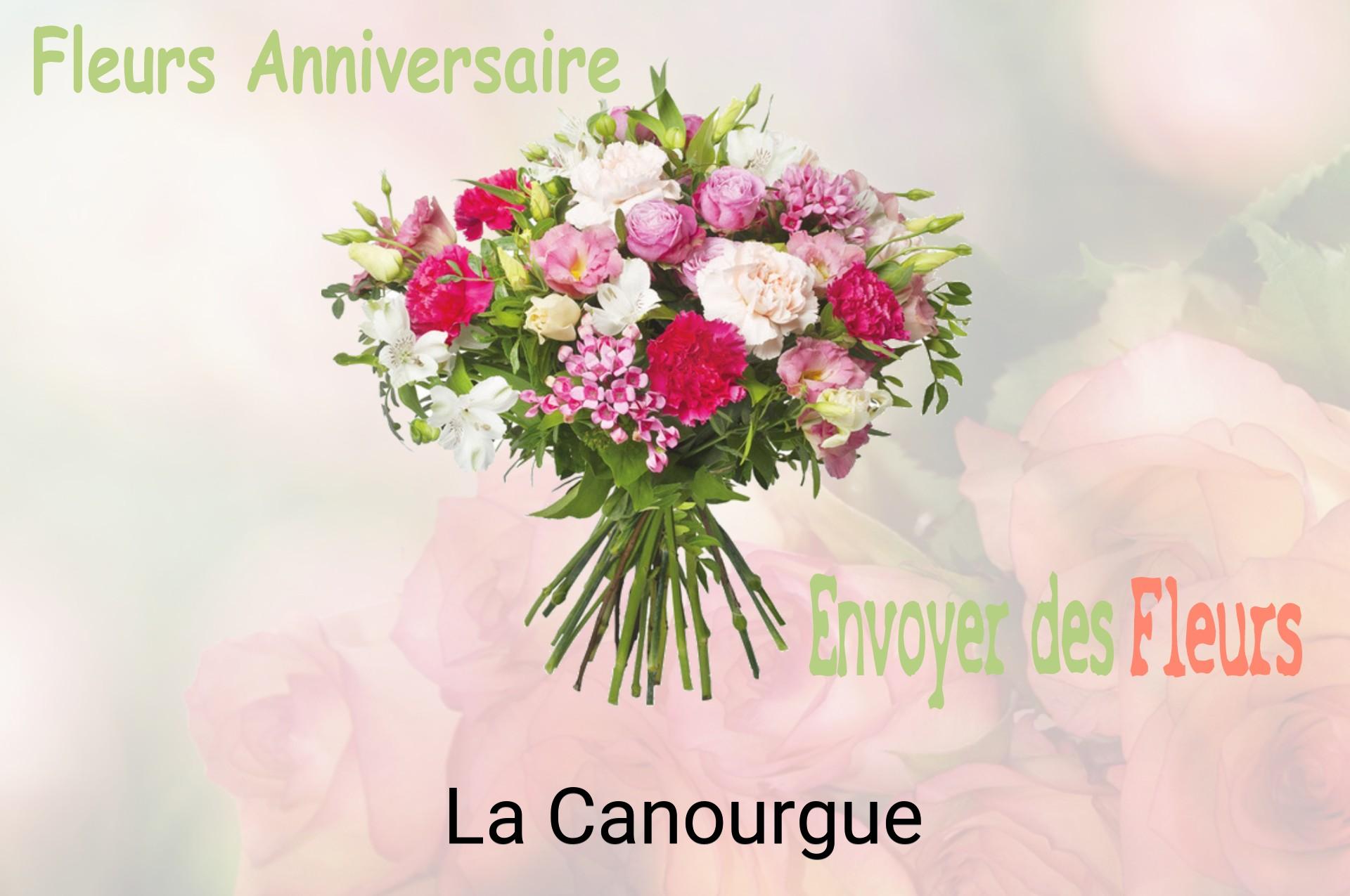 Bouquet de fleurs d’anniversaire livré à La Canourgue